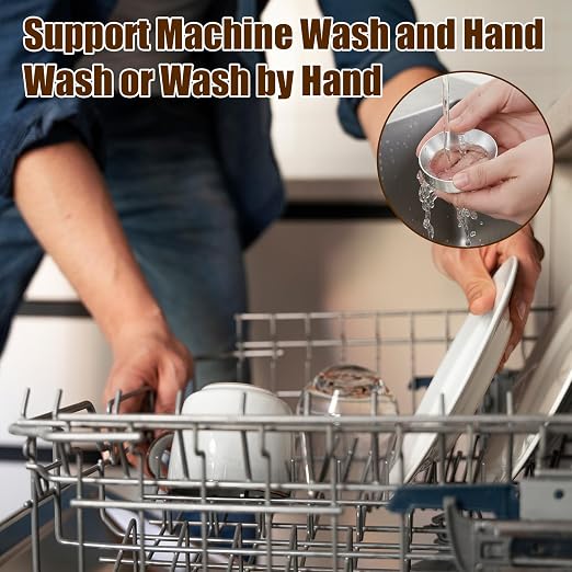 51mm Magnetic Dosing Funnel, Stainless Steel Espresso Dosing Ring - Image 5