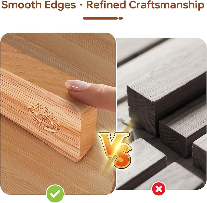 Magnetic Knife Strip, 16 Inch Magnetic Knife Holder for Wall with N52 Strong Magnets, Premium Oak Wooden Knife Magnetic Strip Organizer for Kitchen Knives & Tools,No Drilling