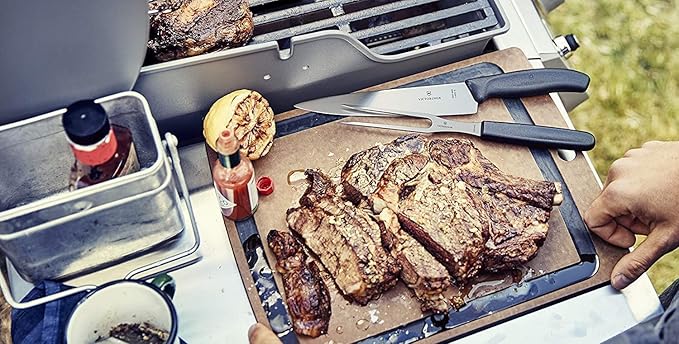 Victorinox Swiss Classic 8-Inch Chef's Knife with Straight-Edge Blade and Black Handle