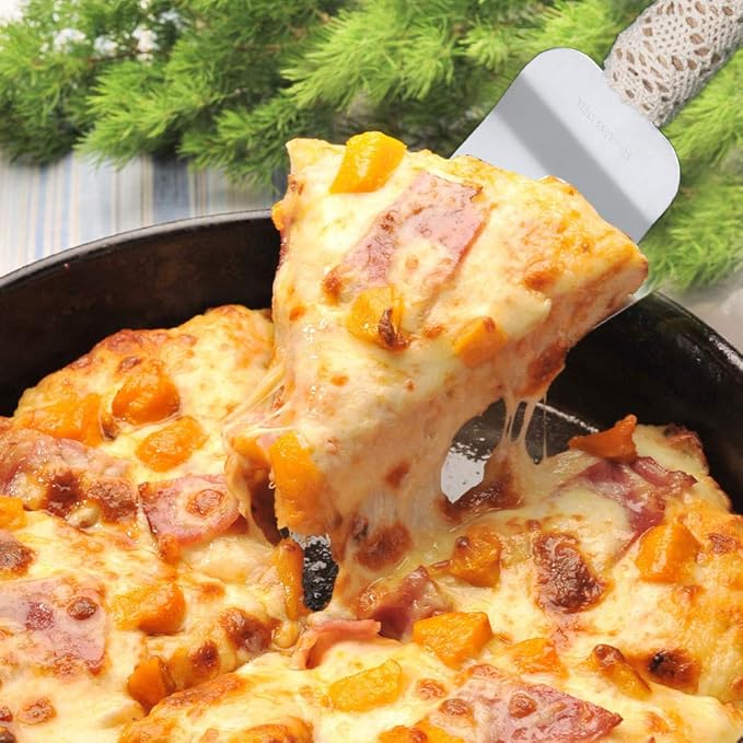Rustic Wedding Cake Serving Set,Bride and Groom Cake Cutting Utensils,Pizza Pie Cake Knife and Server Set Pie Cake Serving Set Pie Cake Pizza Shovel Cutter