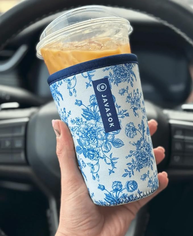 Sok It JavaSok Iced Coffee & Cold Soda Insulated Neoprene Cup Sleeve - Image 4