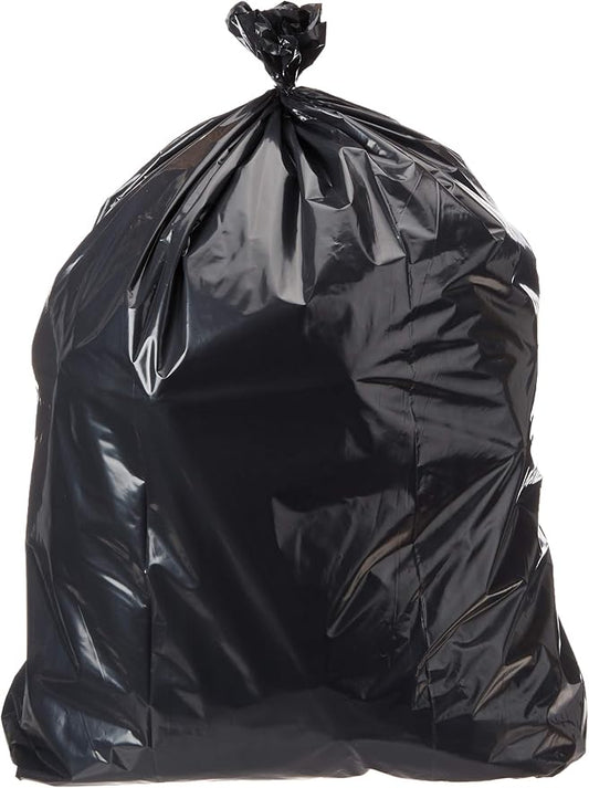 AmazonCommercial 23G SlimJim Rubbermaid - 23 Gallon - 150 Count - 1.1 Mil - Black