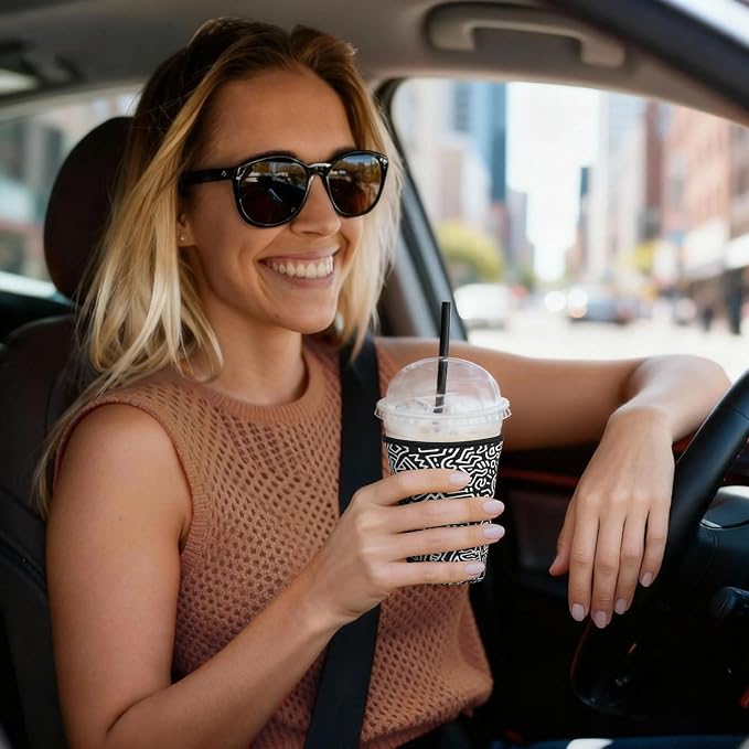 Iced Coffee Sleeve Reusable Large 30-32oz - Image 4
