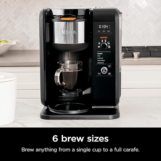 Shark Ninja CP307 Hot and Cold Brewed System W/Thermal Carafe Coffee Maker