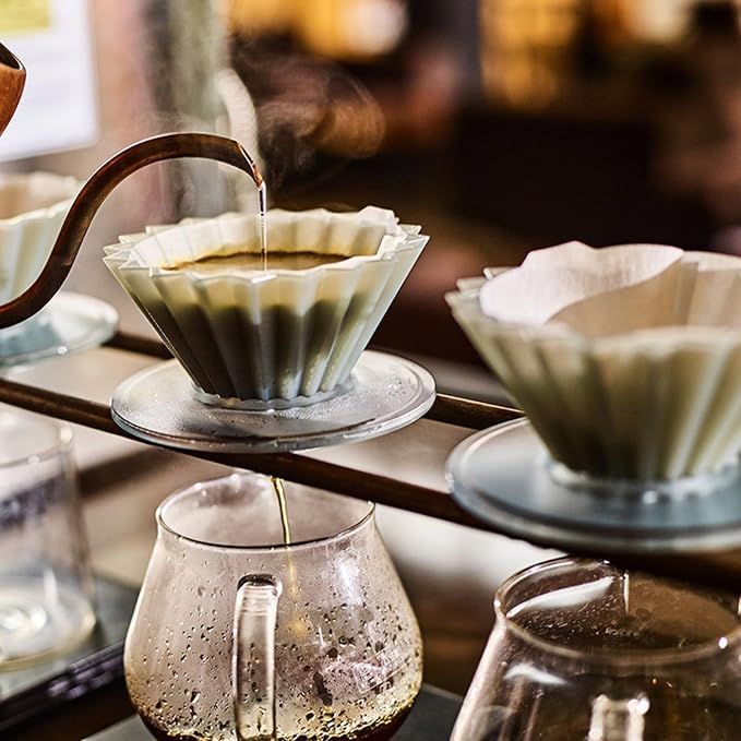 Resin Stand For Paper Coffee Clear Coffee Dripper Holder Rack Slip Coffee - Image 3