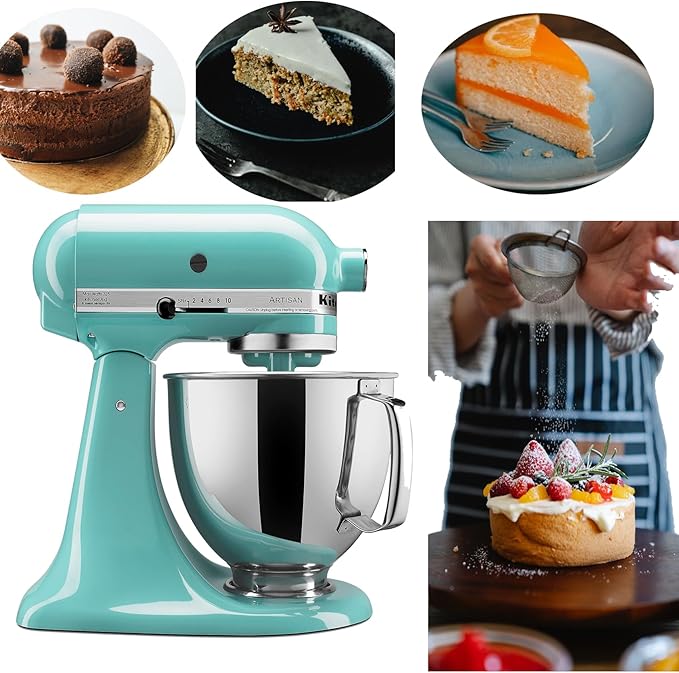 6-Wire Whip Attachment Fits KitchenAid Tilt-Head Stand Mixer Replace K45WW, Stainless Steel, Egg Heavy Cream Beater, Cakes Mayonnaise Whisk