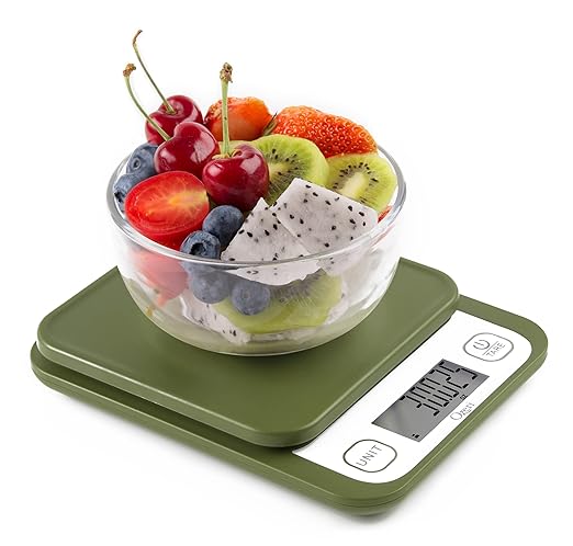 Ozeri Garden and Kitchen Scale II, with 0.1 g (0.005 oz) 420 Variable Graduation Technology