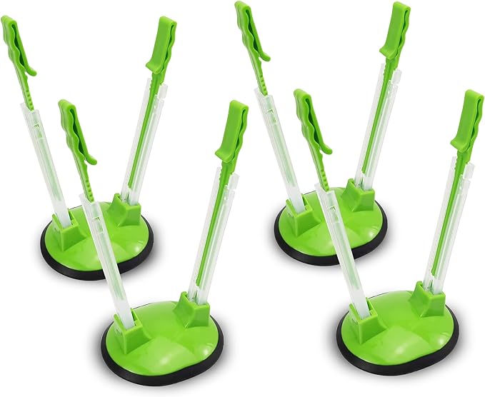 Baggy Rack Holder For Food Prep Bag/plastic Freezer Bag/Ziplock Bag Holder Stand, Meal Planning/prep Bag Holders,4 Pack/4pcs