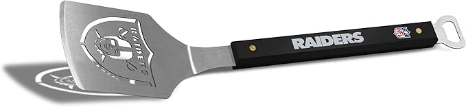 YouTheFan NFL 18" Stainless Steel Sportula (Spatula) with Bottle Opener