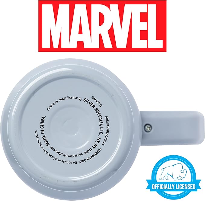 Silver Buffalo Marvel Spiderman Stainless Steel Tumbler with Handle Featuring Spider-Gwen, Miles Morales, and Spiderman, Fits In Standard Cup Holder, 40 Ounces