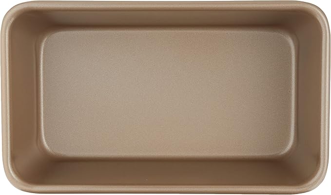 Cuisinart 9-Inch Chef's Classic Nonstick Bakeware Loaf Pan, Champagne (Pack of 2)