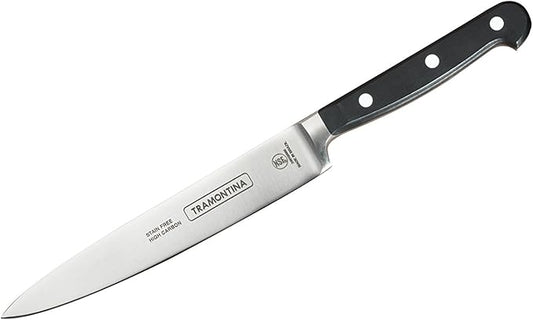 Tramontina Pro Series Forged 6-inch Utility Knife, Stain-free High-Carbon Steel Kitchen Knives for Cooking