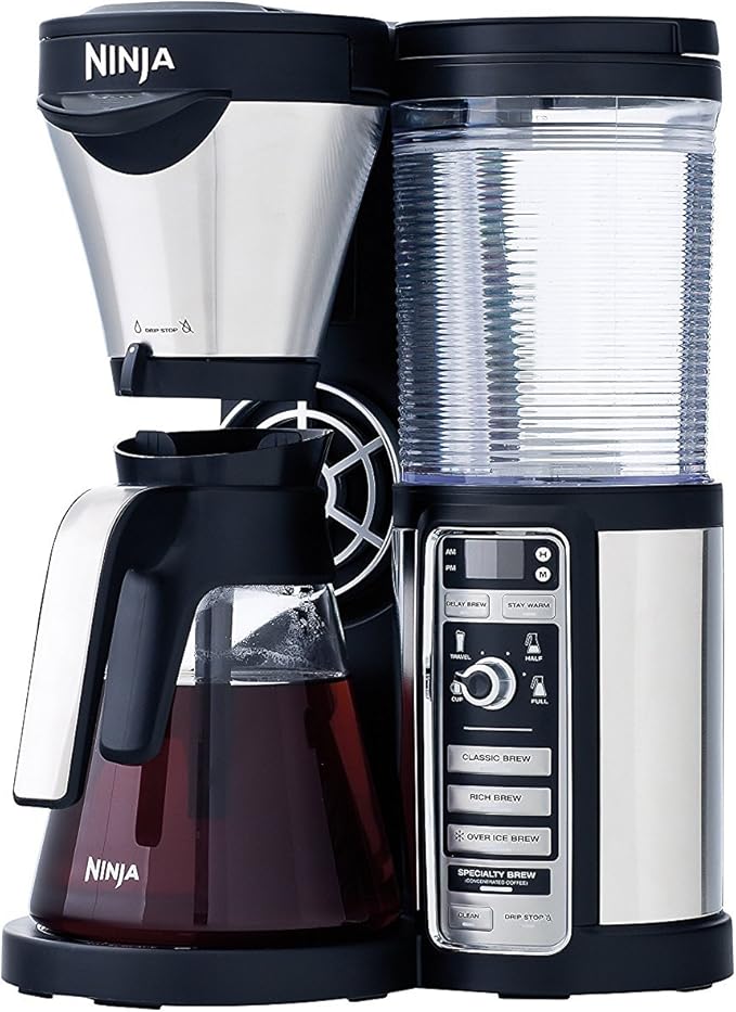 Ninja Coffee Bar 6-Cup Glass Replacement Carafe for Coffee Bar Brewers