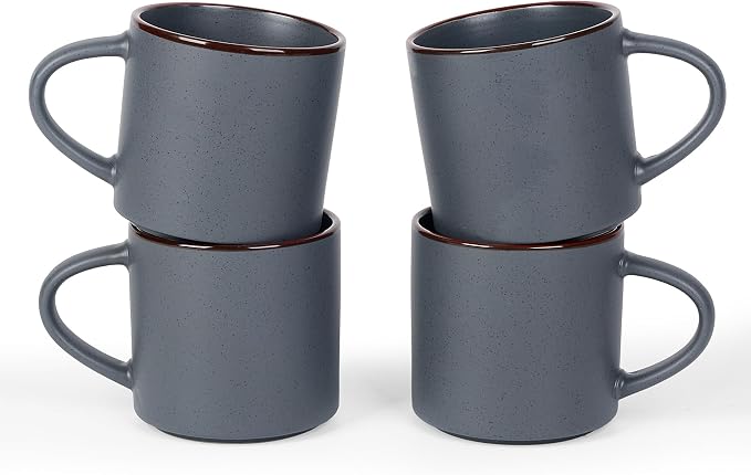 famiware Coffee Mugs Set of 4, Nebula 14oz Coffee Mugs, Ceramic Cup Set by Famiware