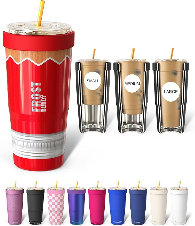 Frost Buddy Togo Buddy 30 oz Stainless Steel Vacuum Insulated Tumbler To Go by FrostBuddy