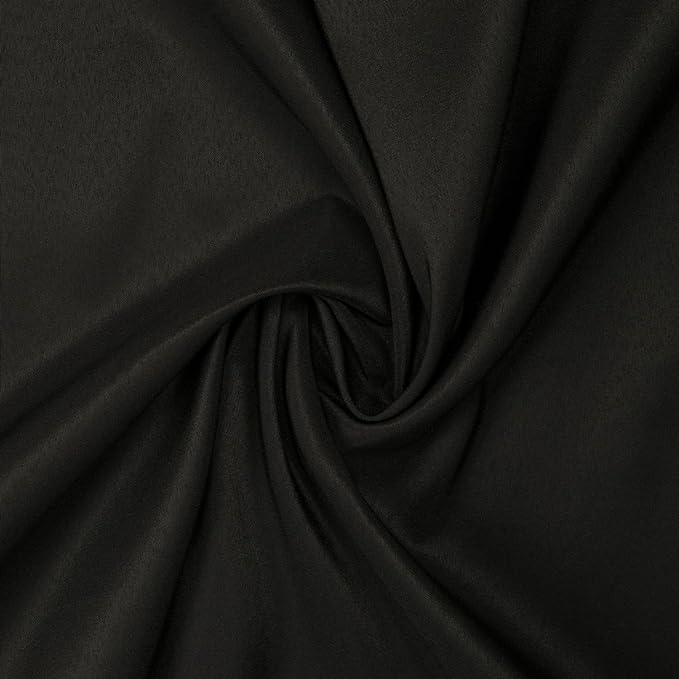 Gee Di Moda Rectangle Tablecloth - 70 x 120 Inch Black Table Cloth for 6 or 8 Foot Rectangle Table - Heavy Duty Washable Fabric - for Buffet Table, Holiday Party, Dinner, Wedding & Baby Shower
