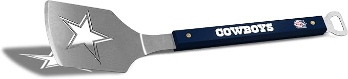 YouTheFan NFL 18" Stainless Steel Sportula (Spatula) with Bottle Opener