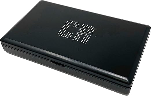CR Premium Digital Food Scale - 1000g by 0.1g, Portable & Black (JDS-1000B) (Battery Included)