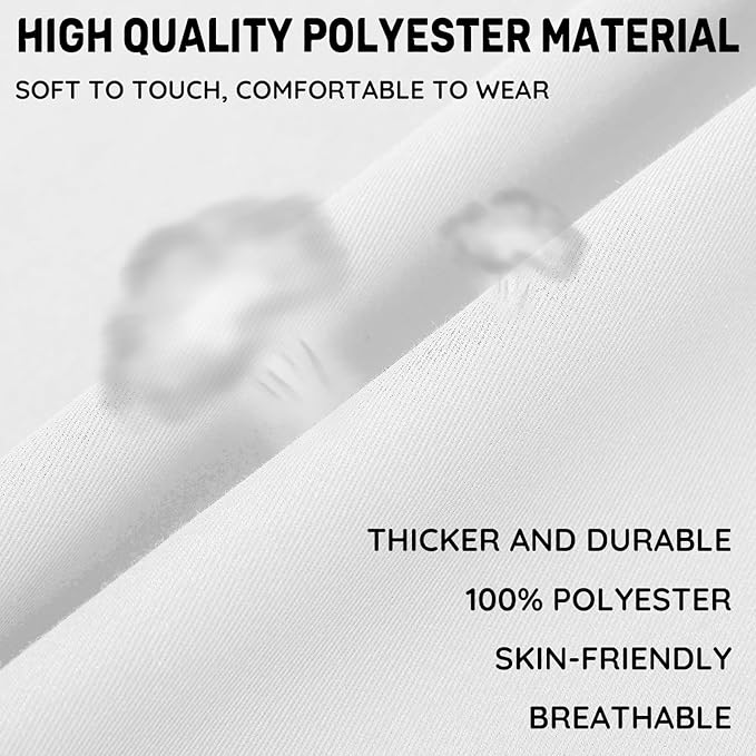 2 Pcs Plus Size Chef Apron, Unisex Professional Apron with 2 Pockets for Cooking, Work, Baking (Larger Size)