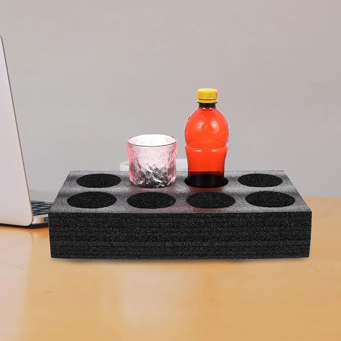 IMIKEYA Simple Practical Design 2pcs Coffee Mug Holders Insulated Drink Holders - Image 7
