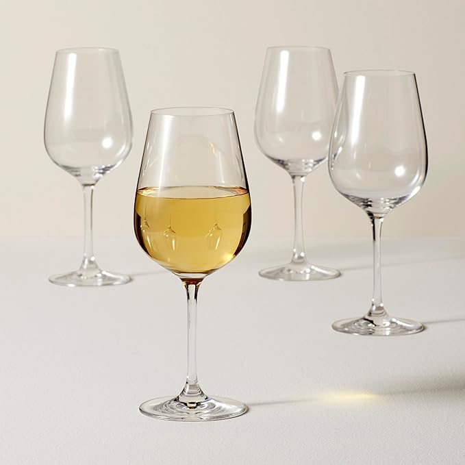 Lenox Tuscany Classics 4pc Pinot Grigio Glass Set, 2.55 LB, Clear