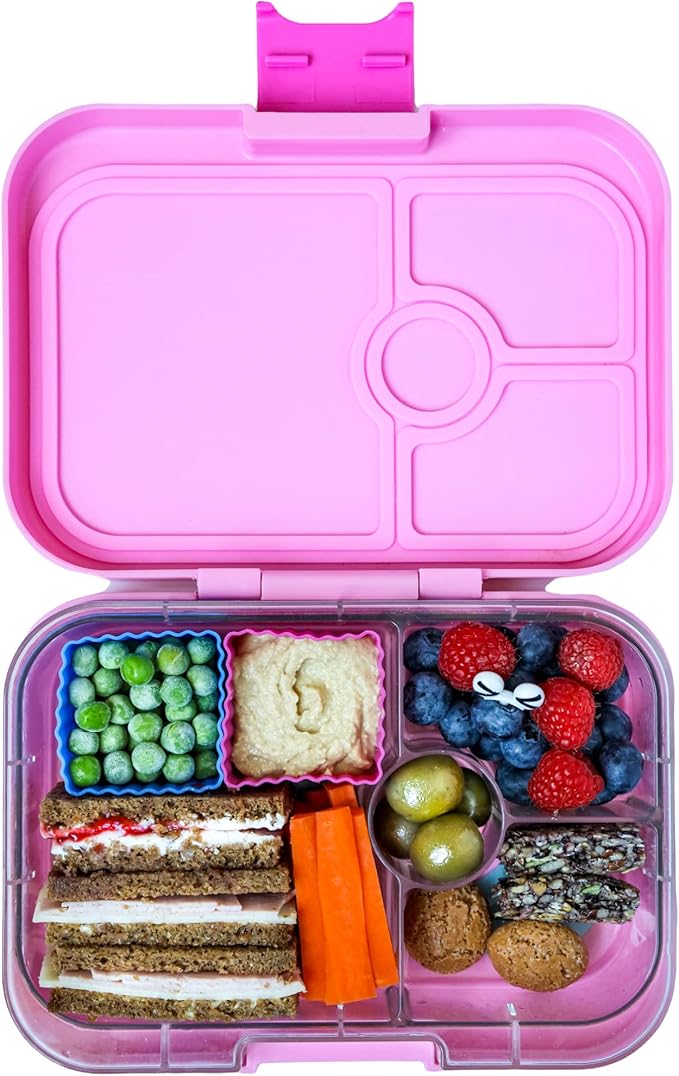 Yumbox Panino Leakproof Bento Lunch Box Container for Kids & Adults (Power Pink)