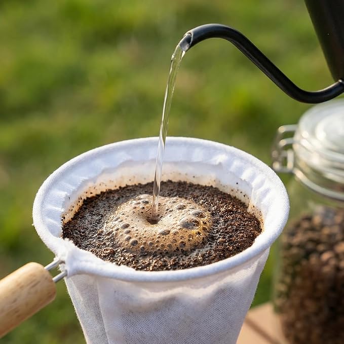 Coffee Strainer, Flannel Coffee Filter Strainers - Image 6