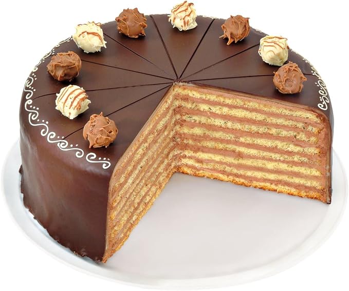 Zenker Stainless Steel Layer Cake Slicing Kit with 12" Serrated Knife, 3-Piece