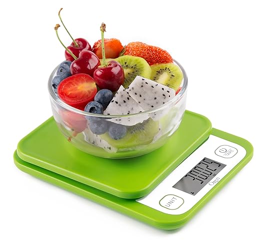 Ozeri Garden and Kitchen Scale II, with 0.1 g (0.005 oz) 420 Variable Graduation Technology