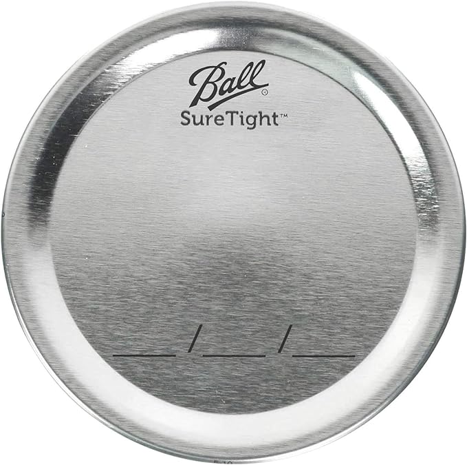 Ball Mason Jar Lids, Regular Mouth, 12 CT (Pack of 3)