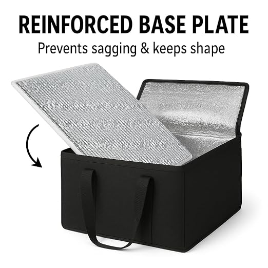 Extra Insulated Food Delivery Bag Cooler Bags Keep Food Warm Catering Therma - Image 2