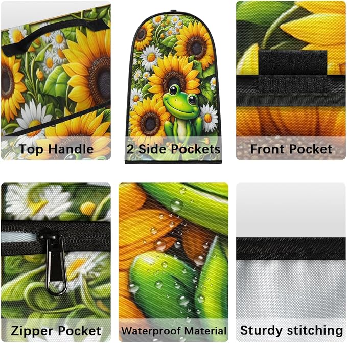 Frog Kitchen Aid Mixer Cover Compatible Stand Mixer Dust Cover | Sunflower - Image 4