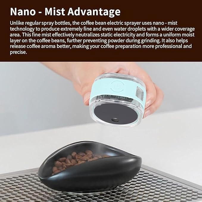 Coffee Bean Atomizer Static Removal Electric Spray Bottle - Image 5