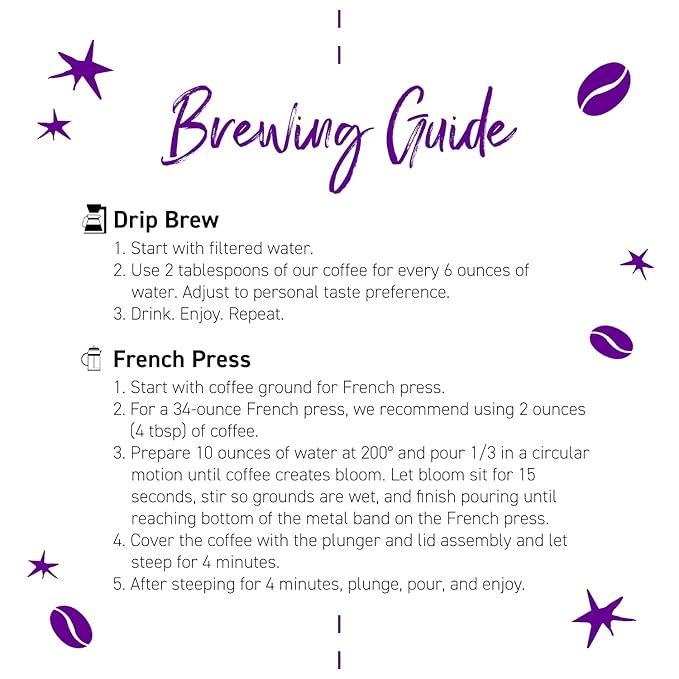 Joffrey's Coffee - Disney French Bistro Blend, Artisan Dark Roast, Arabica Coffee Beans, Full-Bodied with Smoky Sweetness (Ground, 11 oz)