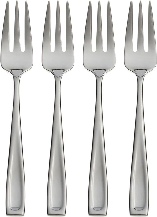 Oneida T711004O Moda Fine Flatware Cocktail Forks, Set Of 4