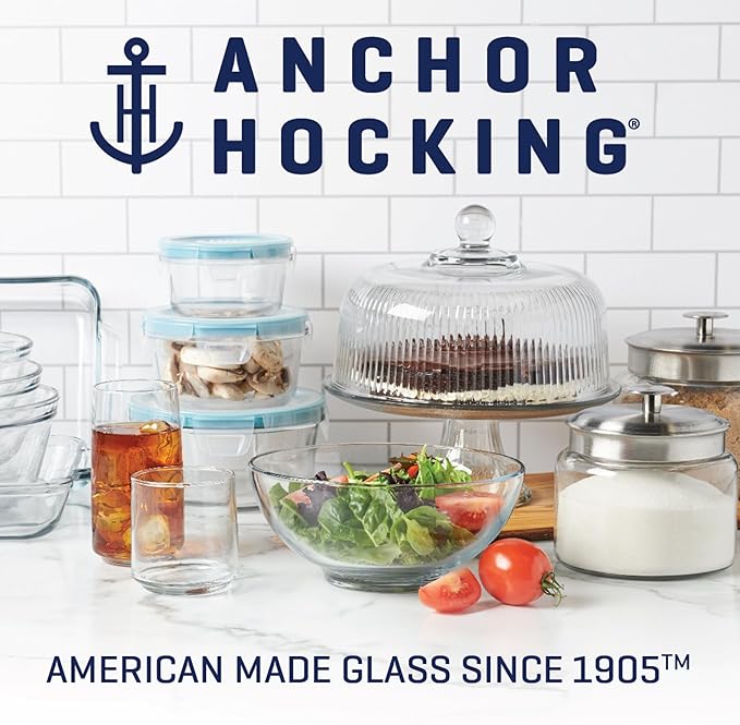 Anchor Hocking Central Park Drinking Glasses (16-Pieces, dishwasher safe)