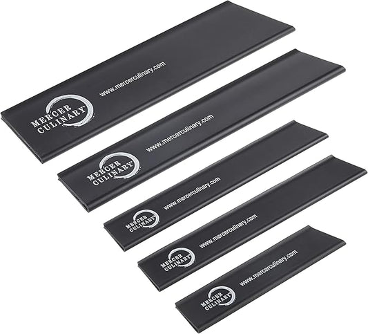 Mercer Culinary 5-Piece Knife Guard Set, Multiple Sizes, Black