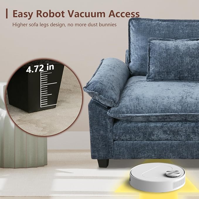 Modular Sectional Sofa, Cloud Couch - Image 7