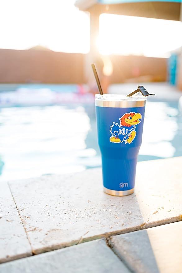 Simple Modern Officially Licensed Collegiate Southern Jaguars Tumbler with Straw and Flip Lid | Insulated Stainless Steel 30oz Thermos | Cruiser Collection | Southern University