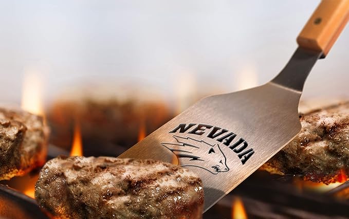 YouTheFan NCAA Classic Series Sportula Stainless Steel Grilling Spatula