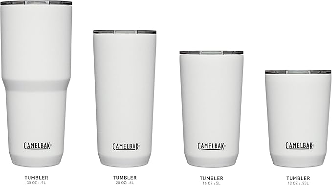 CamelBak Horizon 12oz Tumbler - Insulated Stainless Steel - Tri-Mode Lid - Moss