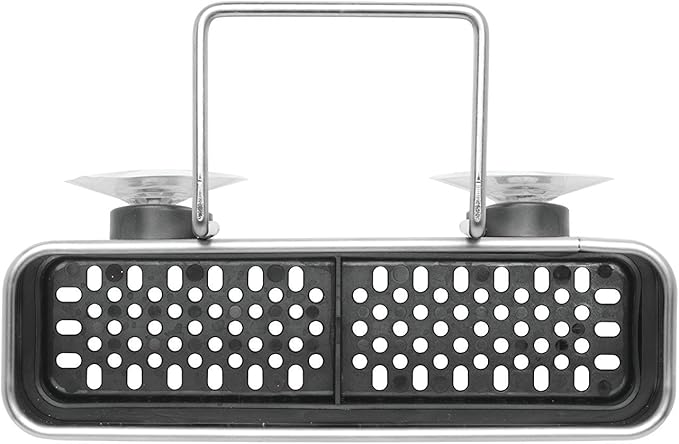simplehuman Slim Sink Caddy Sponge Holder, Brushed Stainless Steel, Silver (Pack of 6)