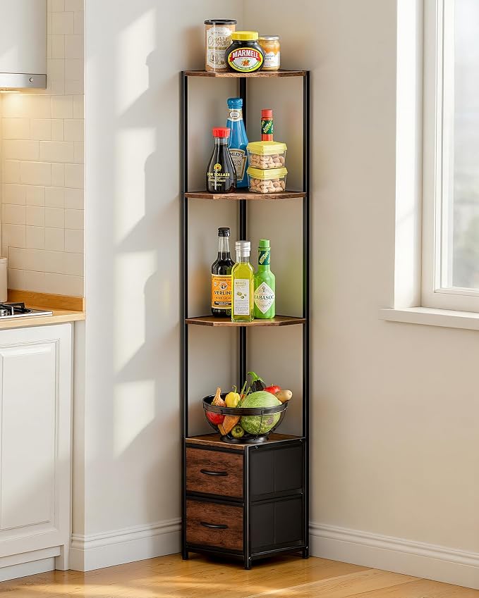 Housolution Corner Shelf Stand - Image 5