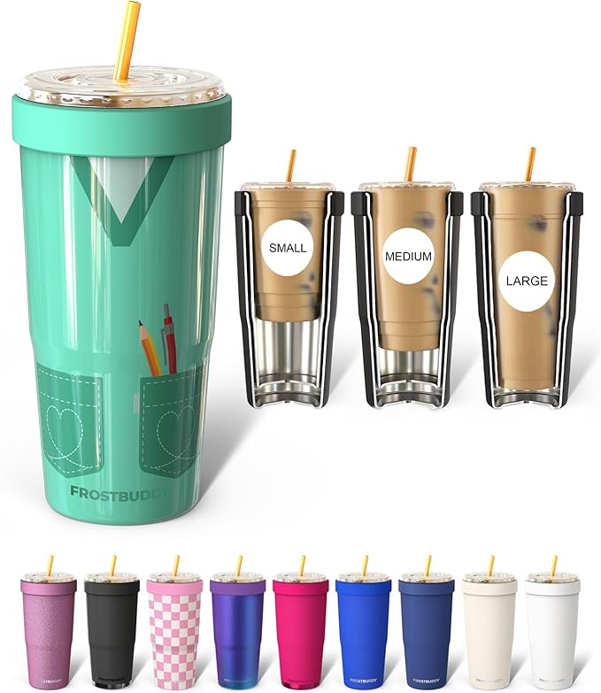 Frost Buddy Togo Buddy 30 oz Stainless Steel Vacuum Insulated Tumbler To Go by FrostBuddy