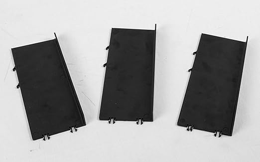 San Jamar Portion Cup and Lid Organizer Fits 2-3" Cups and Lids with Removable Dividers for Kitchen, Restaurant, and Fast Food, Plastic, 10 x 11.5 x 3.75 Inches, Black