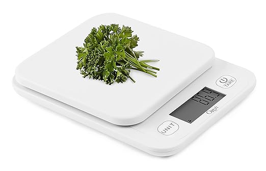 Ozeri Garden and Kitchen Scale II, with 0.1 g (0.005 oz) 420 Variable Graduation Technology