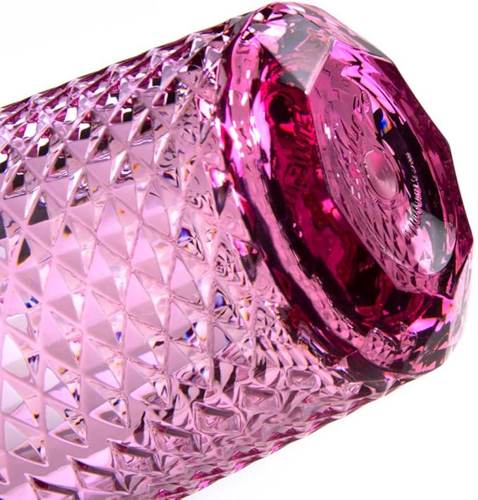 Cupture Diamond Plastic Tumblers BPA Free, 24 oz / 14 oz, 8-Pack (Assorted Colors)