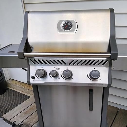 Grill Temperature for Napoleon Prestige 500, Built-in Prestige 500, Rogue 425 XT 525 Rogue SE 425 365, Prestige PRO 500 Temperature Gauge Replacement Parts for Napoleon Grill Accessories