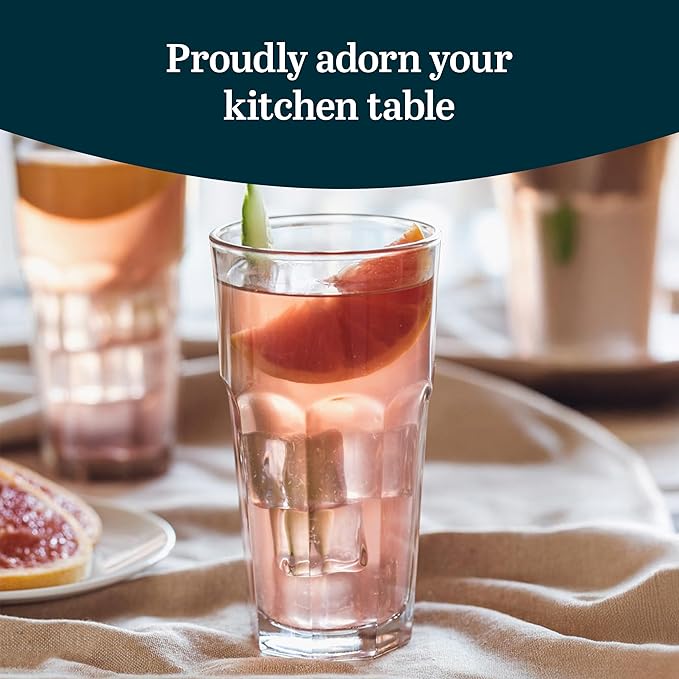 Libbey Gibraltar Tumbler Glasses, Set of 12