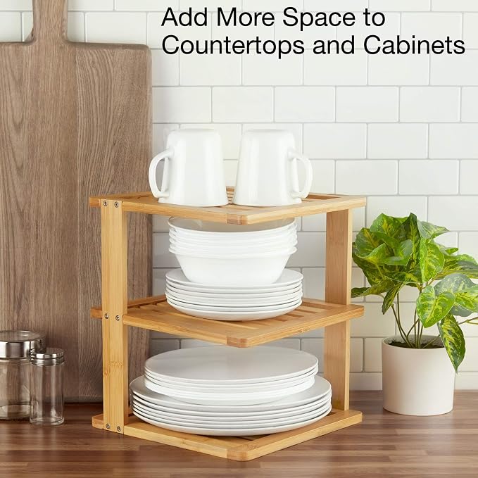 Bamboo Corner Shelf - Image 4